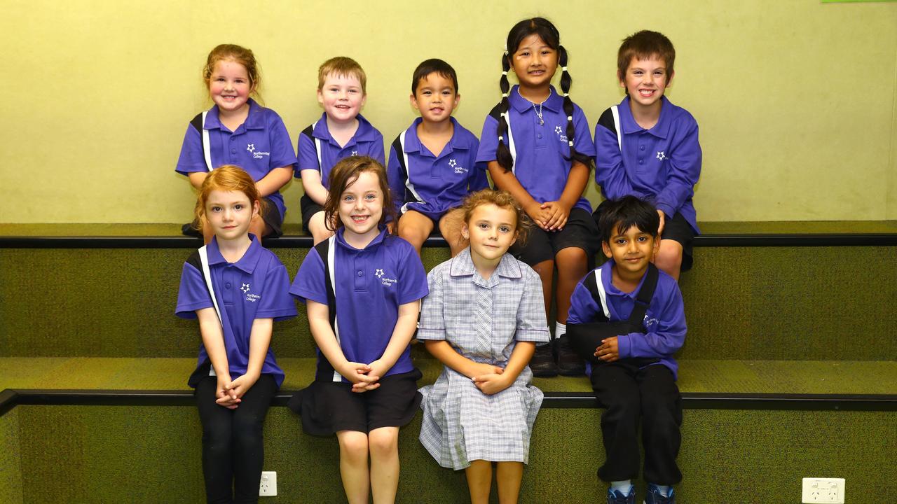 Northern Bay Tallis campus 2025 prep TA1. Front: Abby McDonald, Sophia Di Carluccio, Arlia Unsworth, Ahmad Ahmad. Back: Olivia Ford, Cayden Gray, Archie Broadby, Myra Maharjan, Thomas Love