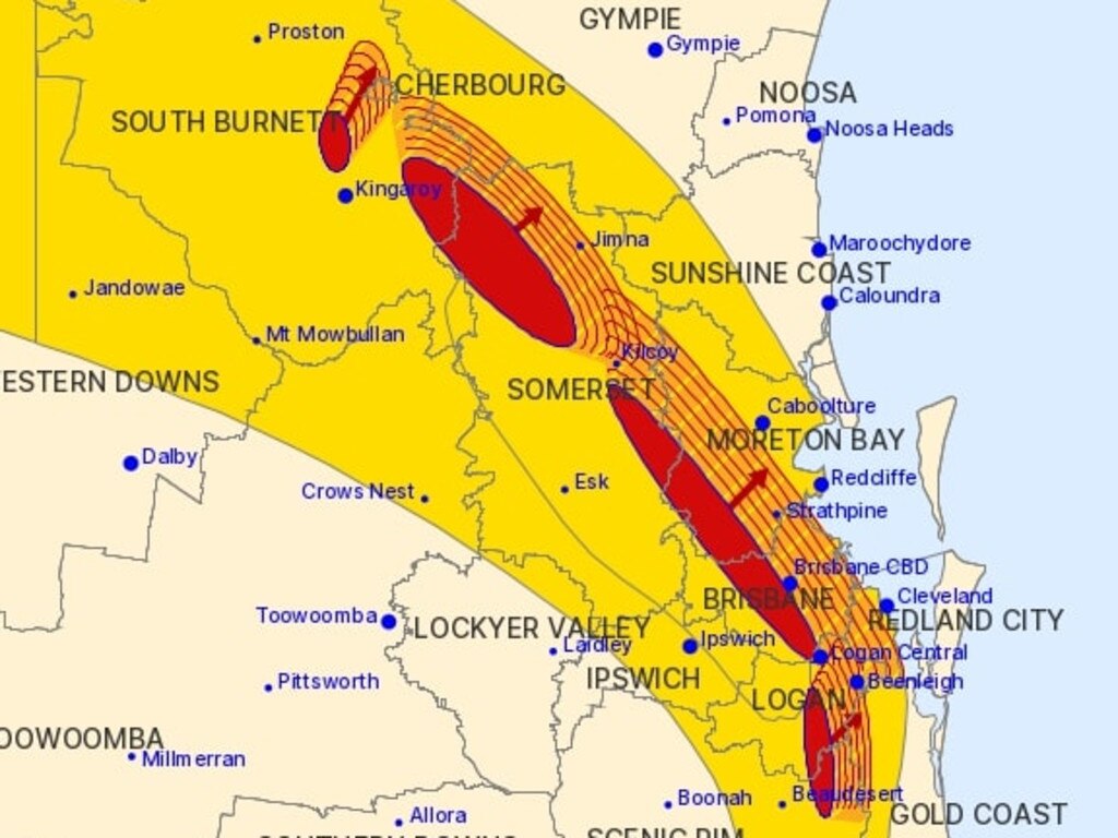 Brisbane Storms: Very Dangerous Thunderstorms For Brisbane City ...