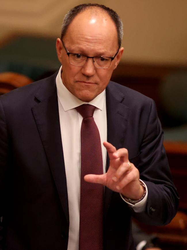 State government minister Corey Wingard. Picture: NCA NewsWire / Kelly Barnes