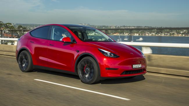 The Tesla Model Y is Australia’s best-selling electric car.