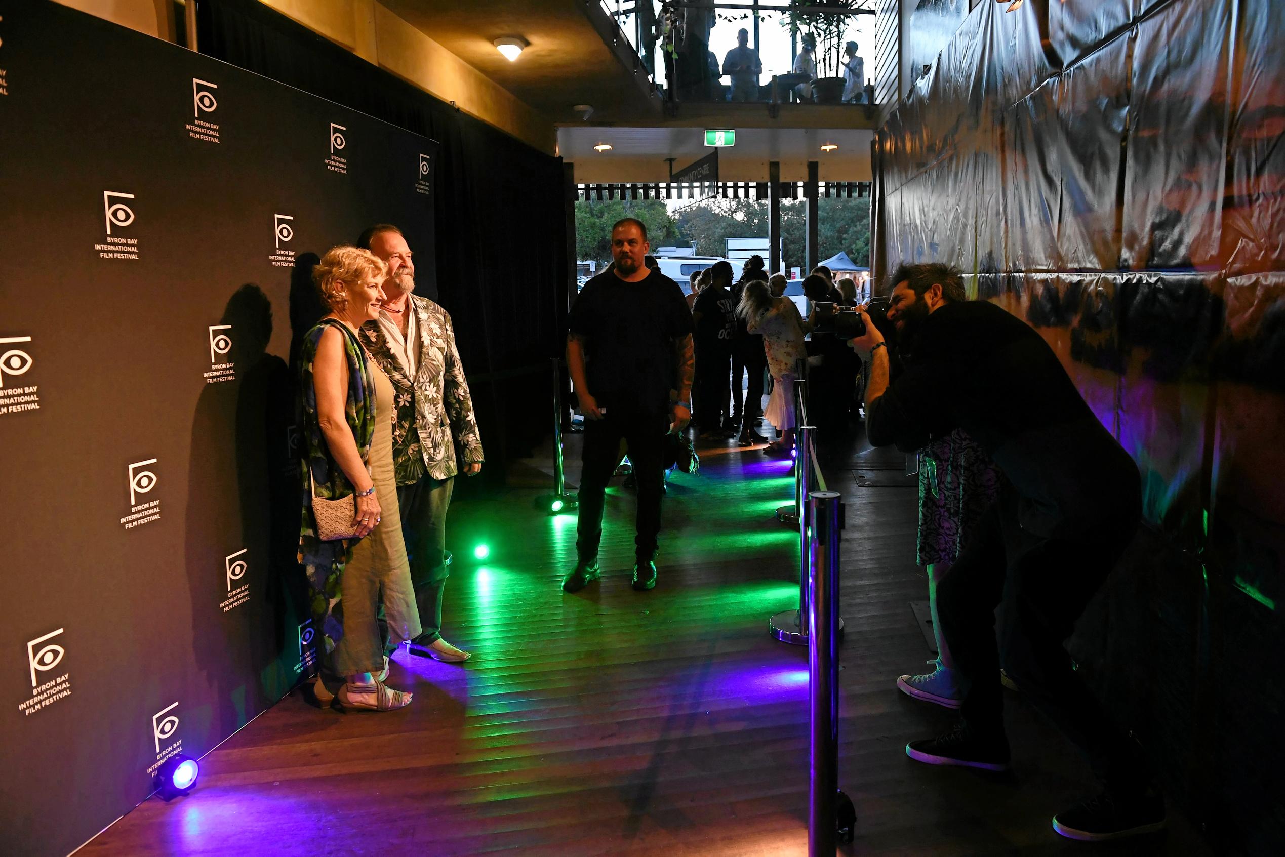 The closing night of the Byron Bay International Film Festival which saw the international premier of the environmental documentary Sharkwater: Extinction. Picture: Marc Stapelberg