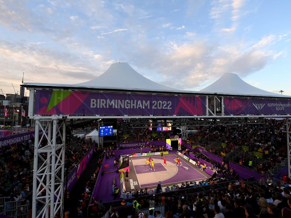 The 3x3 crowds were off the chart. Picture: Getty Images