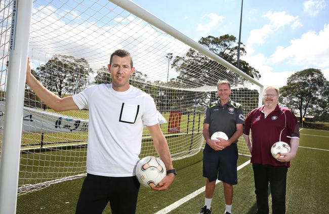 Since retiring from playing, Emerton has been involved in local grassroots football. Picture: Robert Pozo