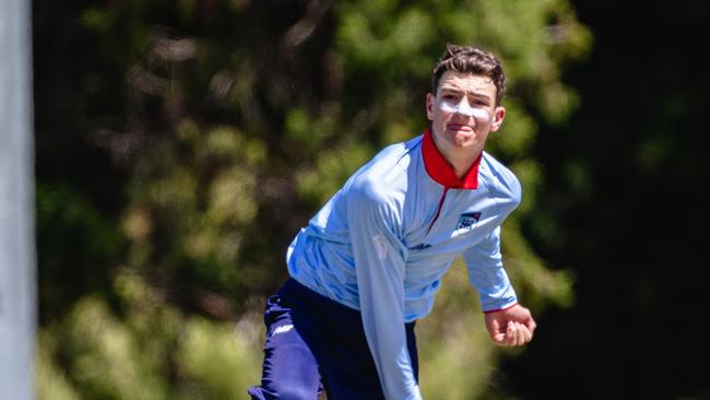 Everett Oxenham had a good day out for Metro. Picture: Linda Higginson / Cricket Australia.