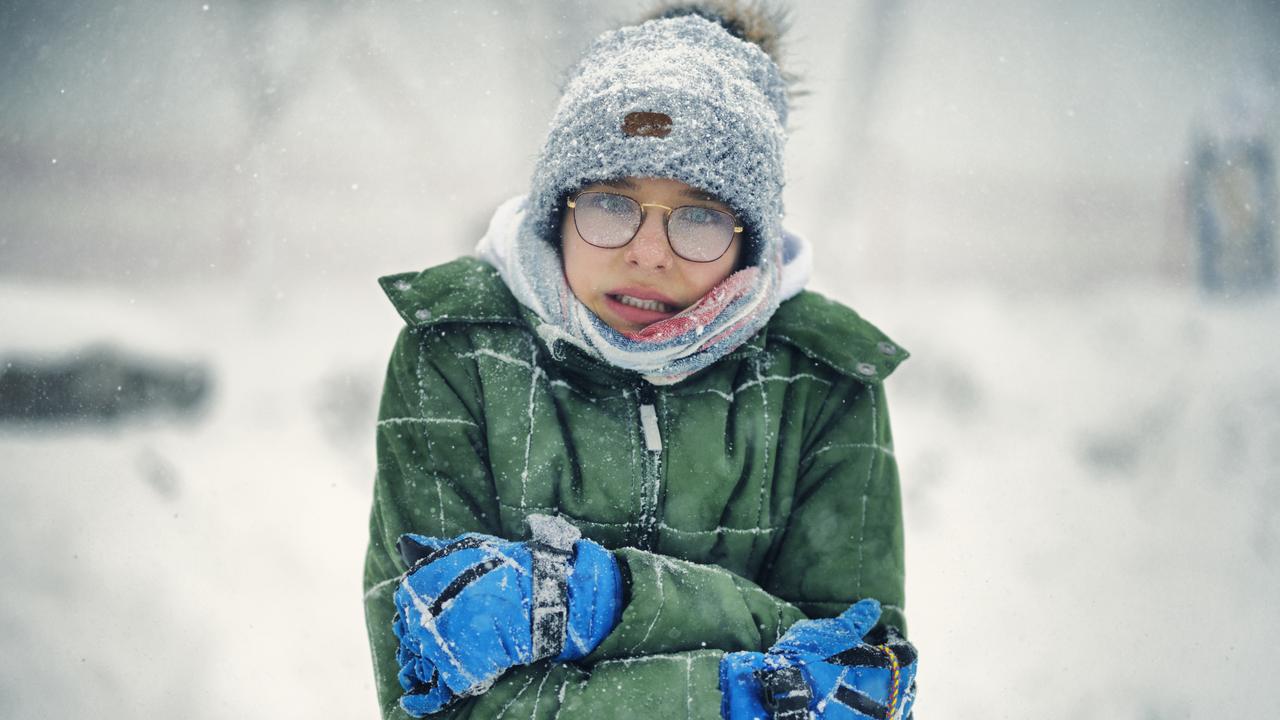 Our bodies start to shiver when the temperature drops as our muscles tighten and relax to warm our body surface. Picture: iStock