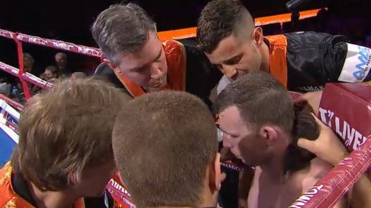 Jeff Horn's trainer has come under heavy fire.