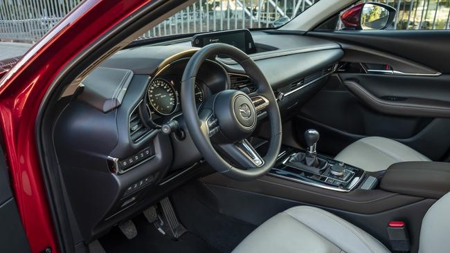 The CX-30 continues the trend of excellent Mazda interiors.