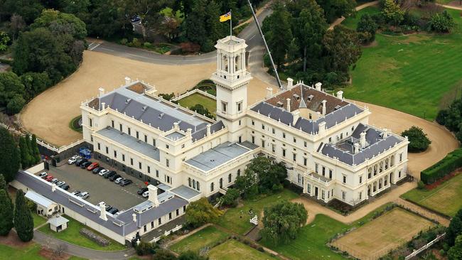 Construction of Government House was completed in 1876. Picture: Mark Stewart