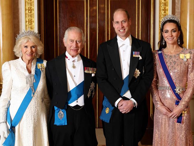 King Charles and the Princess of Wales were named as the royals who allegedly made comments about Archie’s skin colour, revelations which were made in the Dutch version of Omid Scobie’s new book. Picture: Chris Jackson/POOL/AFP