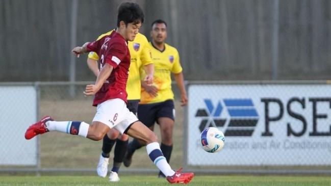 Yusuke Nishiyama has joined Banyule City from the Japan J League. Picture: Supplied.