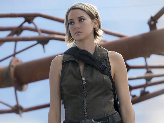 The Divergent book series were made into movies, starring Shailene Woodley as Tris. Picture: Entertainment One Films