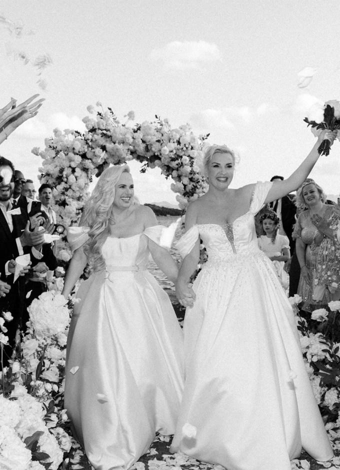 Inside Rebel Wilson and Ramona Agruma s dolce vita wedding in Italy Vogue Australia