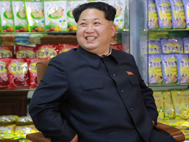 All citizens, especially children, appear to adore their leader Kim Jong-un.