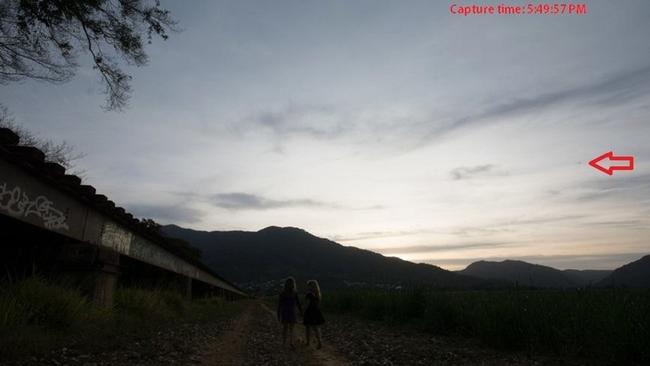 SPOTTED: Hobby photographer Charlotte Hellings from Trinity Park believes she spotted a UFO over the Redlynch-Freshwater area on September 21, 2014.