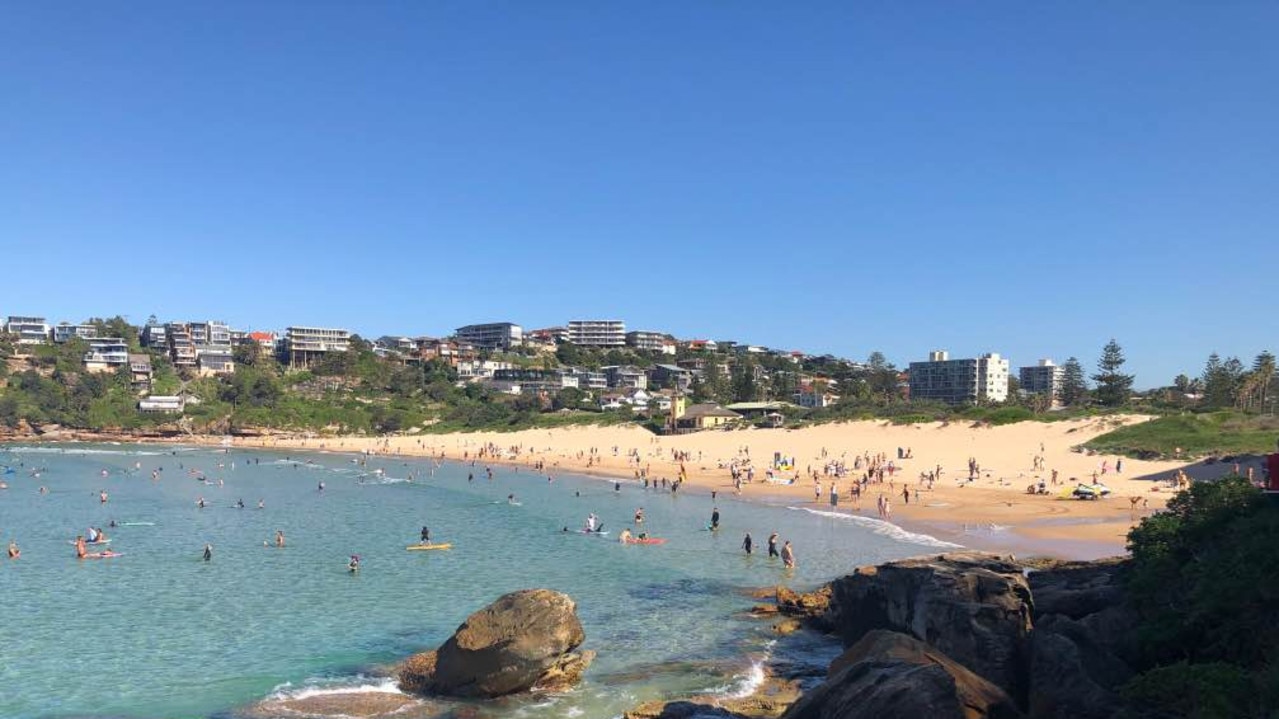 News.com.au’s Lisa Muxworthy took this photo of Freshwater Beach in Sydney's Northern Beaches this morning, April 25.