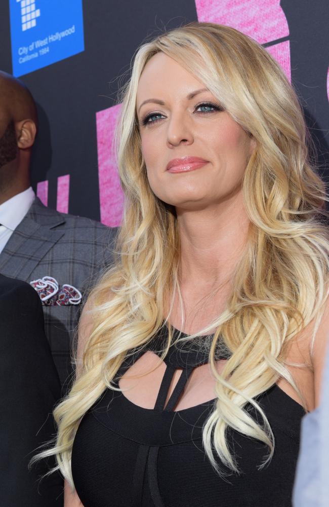 Stormy Daniels received a City Proclamation and Key to The City of West Hollywood in 2018. Picture: Getty