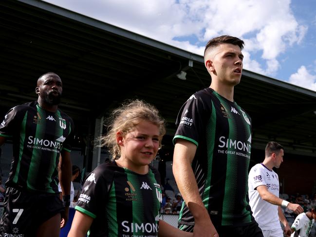 Noah Botic (right) has signed a new two-year deal with Western United. Picture: Jonathan DiMaggio/Getty Images