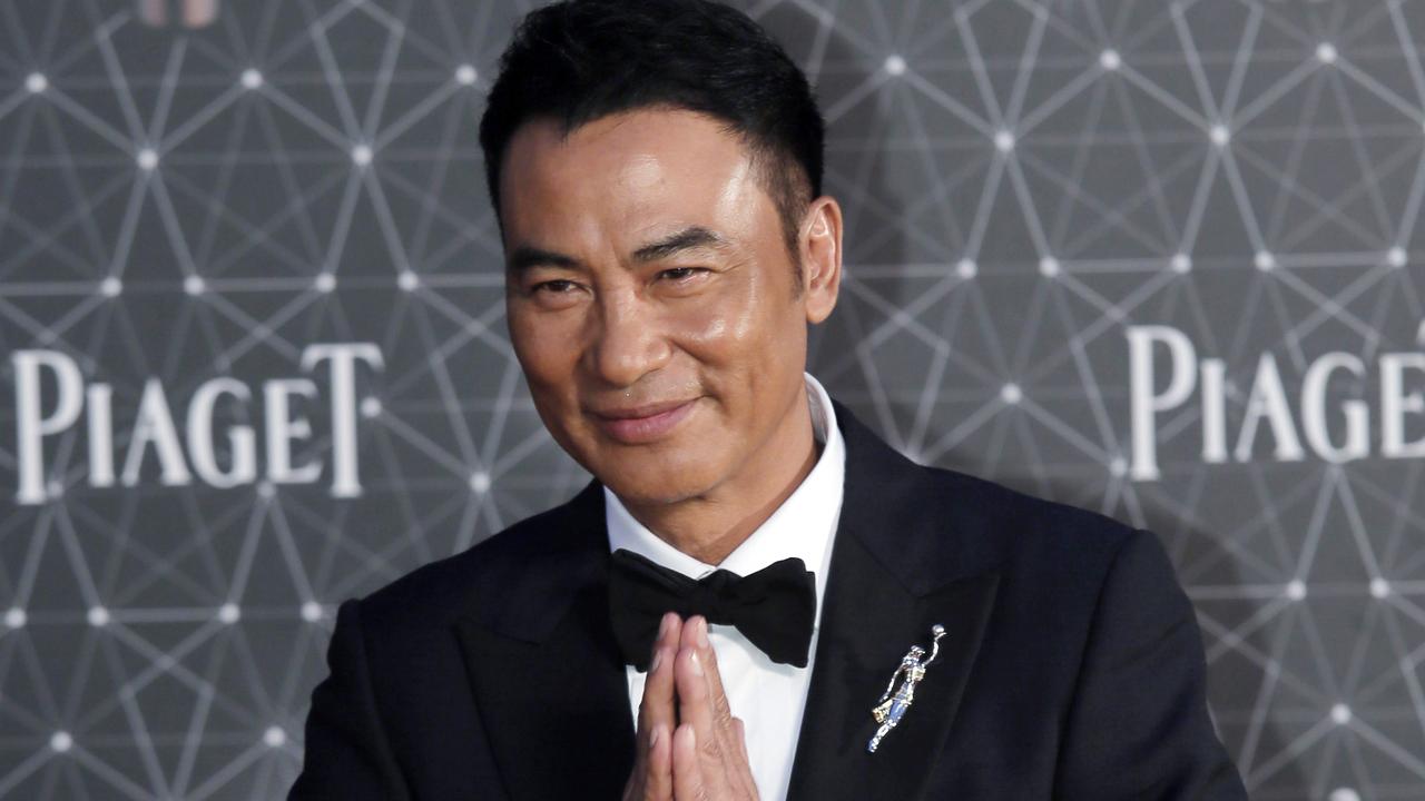 Simon Yam at the Hong Kong Film Awards in Hong Kong. Picture: AP Photo/Vincent Yu