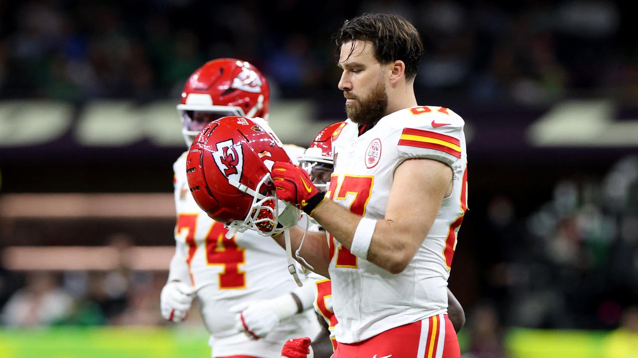 Travis Kelce is considering his playing future. (Photo by JAMIE SQUIRE / GETTY IMAGES NORTH AMERICA / Getty Images via AFP)