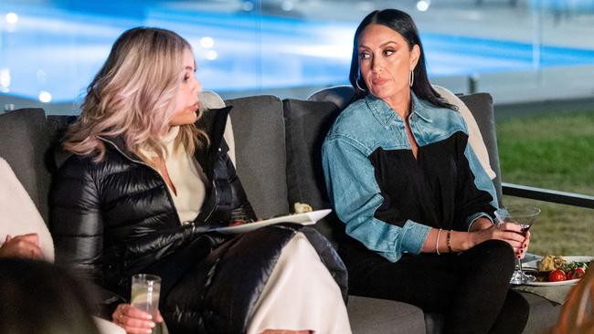Dr Kate Adams (left) and Terry Biviano (right) maintain that the request made of Victoria Montano to remove her fur for the day was perfectly “polite” and “diplomatic”. Picture: Ben Symons/Supplied.
