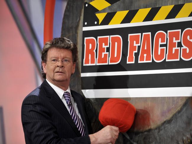 Red Symons judging Red Faces on Hey Hey It's Saturday.