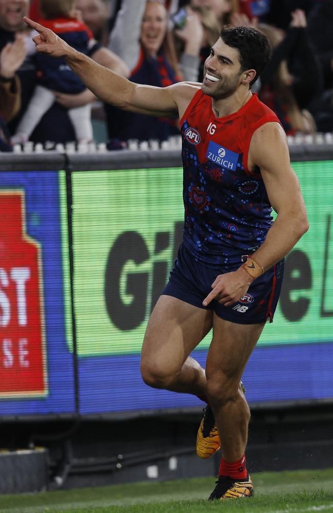 Christian Petracca is staying at Melbourne. Picture: Michael Klein