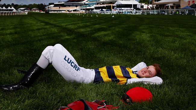 Young gun Chad Schofield has picked up the ride on Ruscello in his first Melbourne Cup. Picture: Colleen Petch