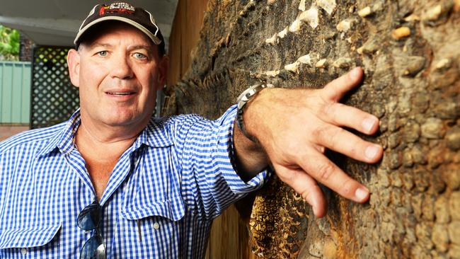 Crocodile Farmers Association of the NT chairman Mick Burns. Picture: NT News
