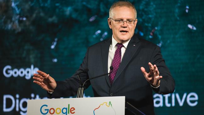 Scott Morrison will say quantum technologies will help ‘protect us from advanced cyber attacks’. Picture: Google