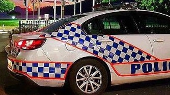 Generic images of Queensland Police vehicles, police tape and police uniform