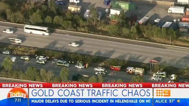 Traffic chaos on the Gold Coast