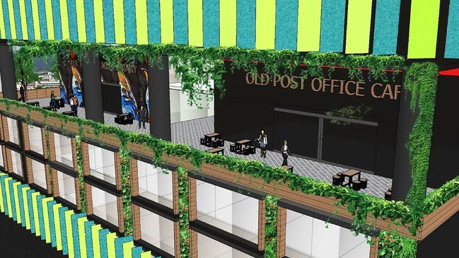 CQUniversity plans to build a new Cairns CBD campus at a former post office site on the corner of Grafton and Hartley streets. Picture: Supplied