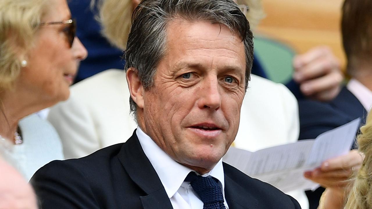 Hugh Grant: “I felt as though an enormous man was sitting on my chest.” Picture: AFP