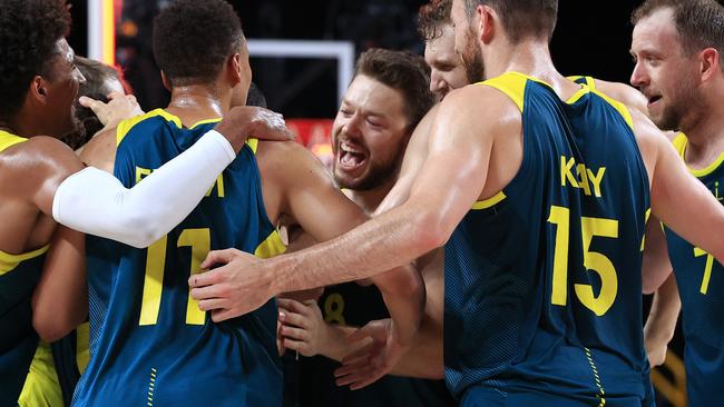 Celebration time for the Boomers.