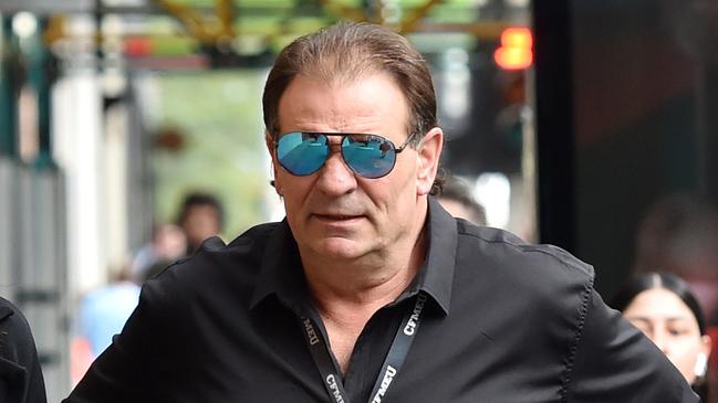 MELBOURNE, AUSTRALIA - NewsWire Photos MARCH 30TH, 2023: CFMEU figure John Setka, appears at Melbourne Magistrates Court, for an intervention case between his estranged wife Emma Walters. Picture : NCA NewsWire / Nicki Connolly