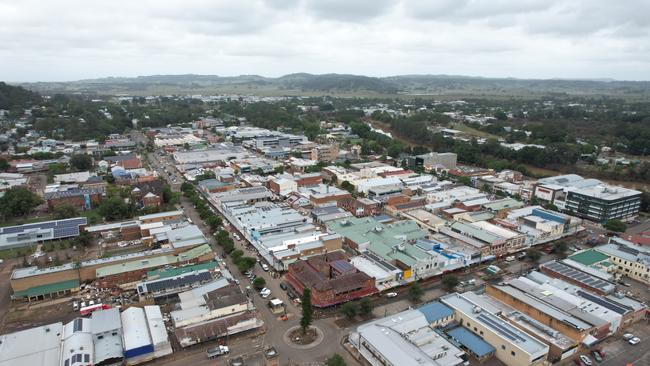 No one lives in Lismore anymore, now essentially a pile of debris and flood damages following extreme flooding. Picture: NCA NewsWire / Danielle Smith