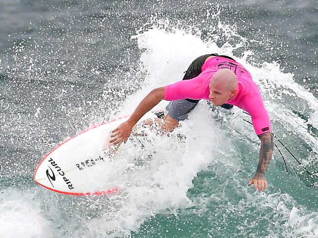 Lennix Smith from Ulladulla 2023 Kirra Teams Challenge at Duranbah Beach. Picture, John Gass