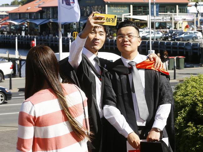 UTAS Graduations - College of Sciences and Engineering (Awards in Agriculture, Marine Science, Environment and Applied Science and all Bachelor of Science) Graduate Research. Picture: MATT THOMPSON