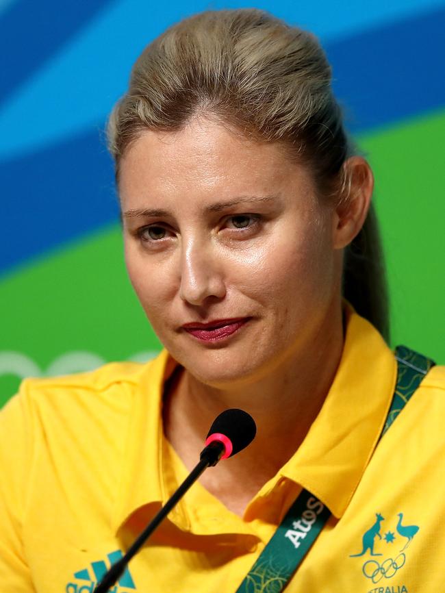 Former Australian Olympic Committee chief executive Fiona de Jong. Picture: Elsa/Getty Images