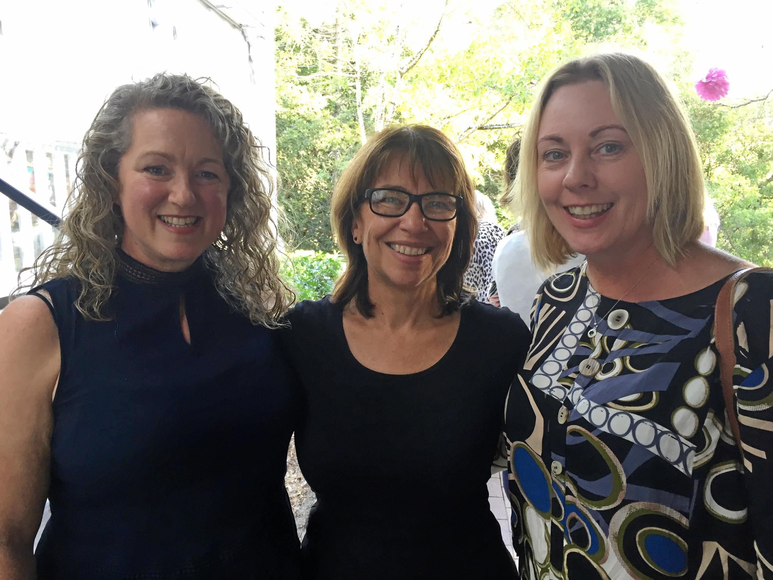 CANCER FUNDRAISER: Donna Jenkins, Karen McIntosh and Fiona Whitmore. Picture: Caitlin Zerafa