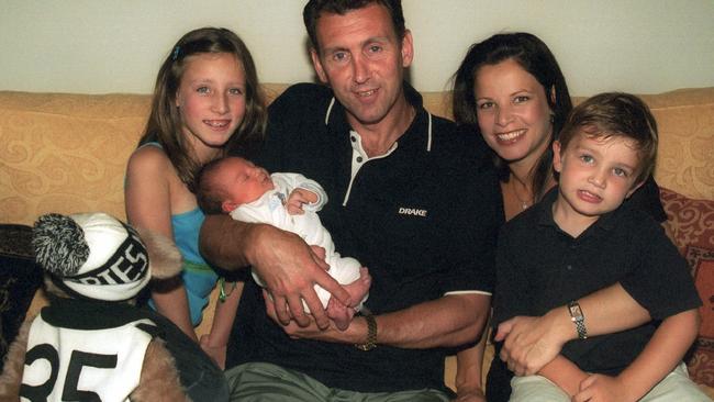 The Daicos family in 2003.