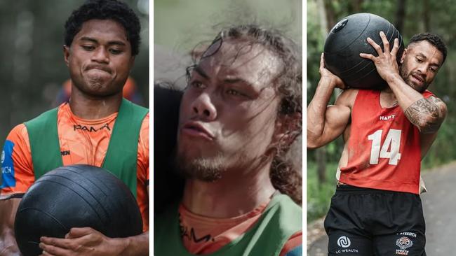 Wests Tigers pre-season army camp