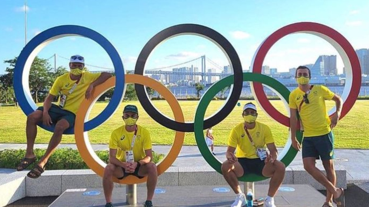 The four housemates are leading the Kookaburras charge in Tokyo.