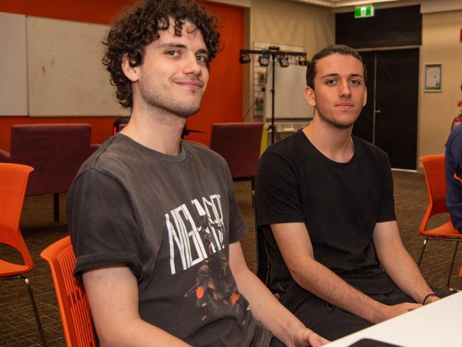 Seth Carter and Phoenix Carter at the City of Darwin Geektacular event, 2024. Picture: Pema Tamang Pakhrin