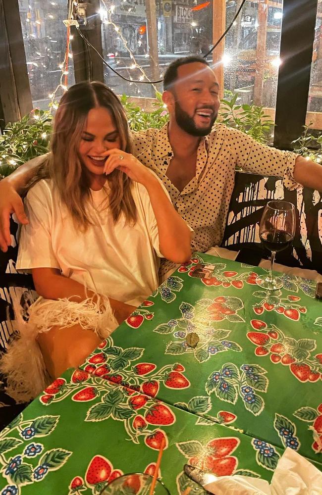 Chrissy Teigen says she was a functioning alcoholic. Picture: Instagram