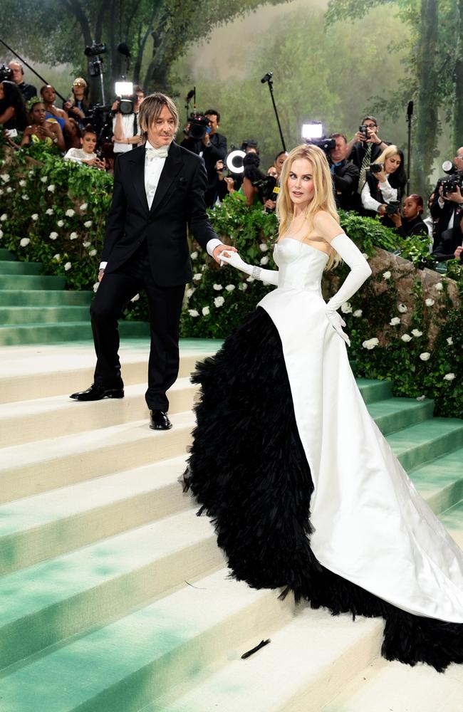 Keith Urban and Nicole Kidman attend The 2024 Met Gala. Picture: Getty Images