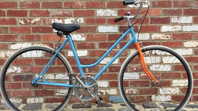 Elwood's Jeremy Watson has used the lockdown period to restore old bicycles. Picture: supplied