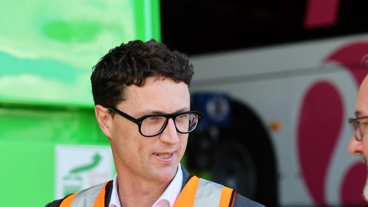 Queensland Transport Minister Bart Mellish. Picture: NewsWire/Tertius Pickard