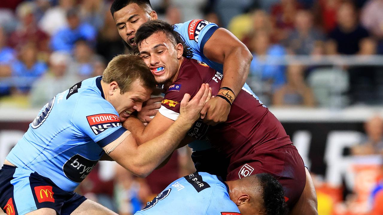 Tino Fa'asuamaleaui is already making a name for himself in Origin.