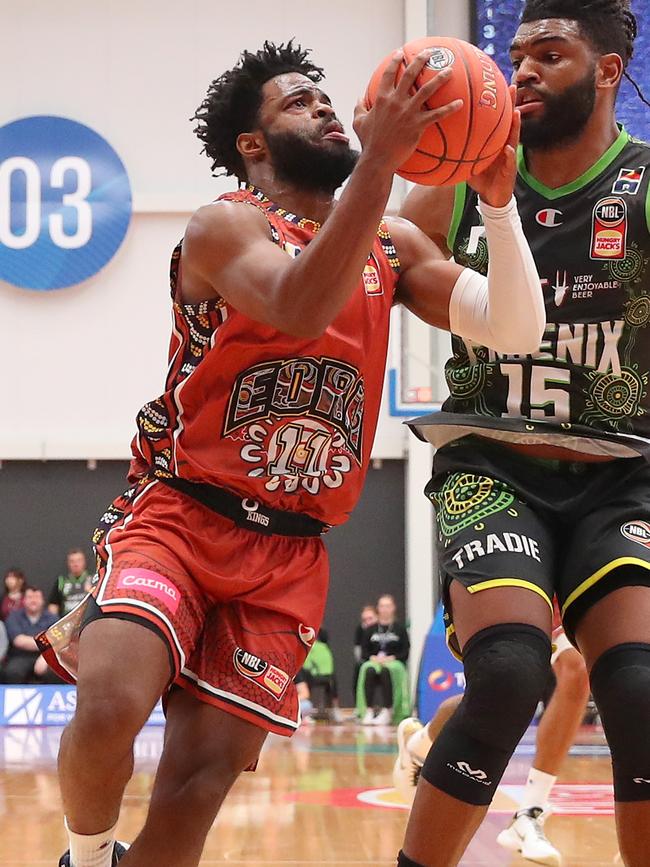 Derrick Walton Jr torched South East Melbourne during NBL23 — he’ll wear a Phoenix uniform this coming season. Picture: Getty Images